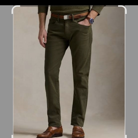 J. Crew Stretch Pants in Olive - Picture 1 of 9